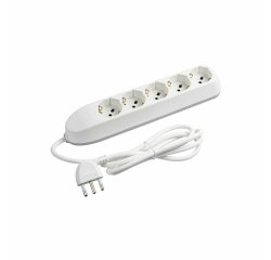bticino 3685D power extension 1.5 m 5 AC outlet(s) Indoor White