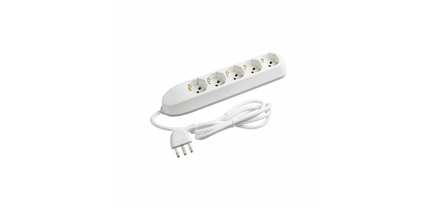 bticino 3685D power extension 1.5 m 5 AC outlet(s) Indoor White