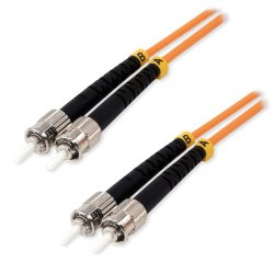 MCL FJOM2/STST-1M câble InfiniBand et à fibres optiques ST Orange