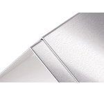 Serre-livres, en aluminium, (L)80 x (P)100 x (H)100 mm