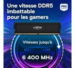 Crucial Pro CP2K32G60C40U5B module de mémoire 64 Go 2 x 32 Go DDR5 288-pin DIMM