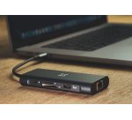 XtremeMac XWH-HUB8-13 hub & concentrateur USB Type-C 40000 Mbit/s Gris