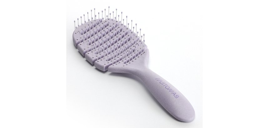 Muitomas HAIRBRUSHLVL hairbrush/comb Adult Paddle hairbrush Violet 1 pc(s)