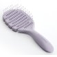Muitomas HAIRBRUSHLVL spazzola e pettine Adulto Spazzola piatta Viola 1 pz