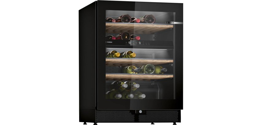 BOSCH Cave à vin de service KWK16ABGB, Série 6, Double zone de températures