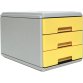 ARDA 19P3PPASG organizzatore per cassetto di scrivania Giallo