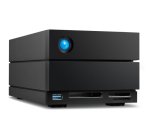 LaCie 2BIG DOCK boîtier de disques 16 To Bureau Noir