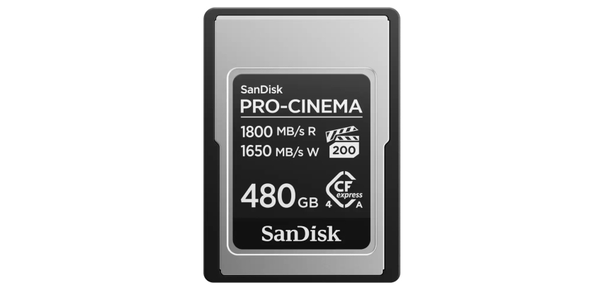 SanDisk PRO-CINEMA CFexpress Type A Card - 480GB 480 Go