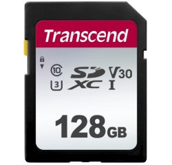 Transcend SD Card SDXC 300S 128GB