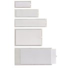 SEI Rota 320414 porta biglietti Trasparente, Bianco A4