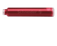 Cartouche encre schneider rouge boite 6 pieces