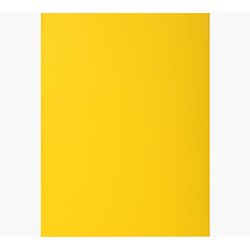 Paquet de 100 sous-chemises ROCK'S en carte 80 grammes coloris Jaune citron