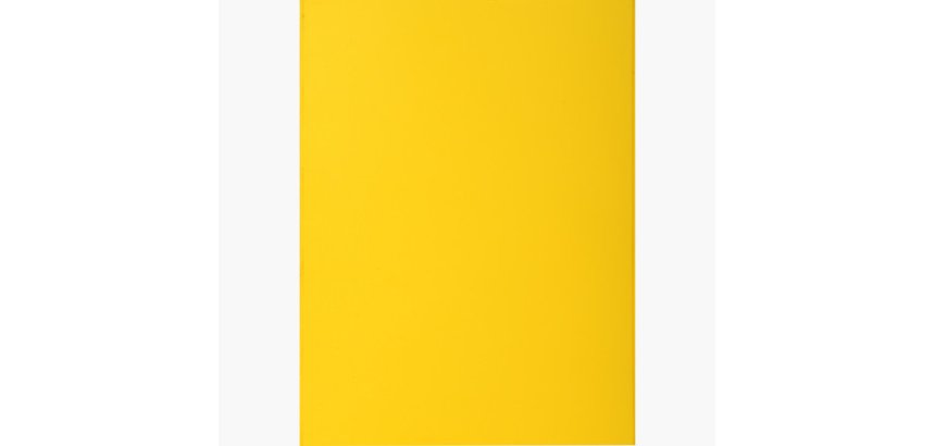 Paquet de 100 sous-chemises ROCK'S en carte 80 grammes coloris Jaune citron