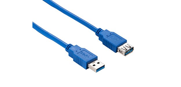 Hamlet XCU3A-MF18 cavo USB USB 3.2 Gen 1 (3.1 Gen 1) 1,8 m USB A 5 Gbit/s Blu