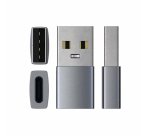 Satechi ST-TAUCM changeur de genre de câble USB-A USB-C Gris