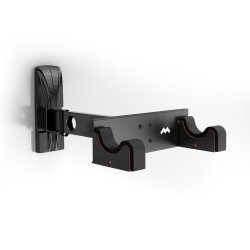 Meliconi 489001 bicycle holder Outdoor bicycle holder Wall-mounted Black