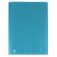 Protege-documents elba osmose polypropylene translucide a4  40 pochettes 80 vues coloris  bleu turquoise
