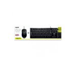 Port Designs 900900-UK clavier Souris incluse Universel USB QWERTY Anglais britannique Noir