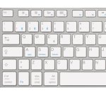 Hamlet XKKITA-MCBT tastiera Universale Bluetooth Italiano Argento, Bianco