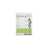 Lot de 5 Blocs papier Earth de 50 feuilles unies Blanches recyclés, 55g - Format : L65 x H98 cm