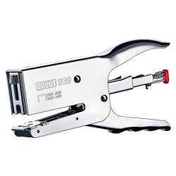 Pince agrafeuse puissante B39. Capacité 50 feuilles. Pour agrafe 26/6 à 8 et 24/6 à 8. Chromée