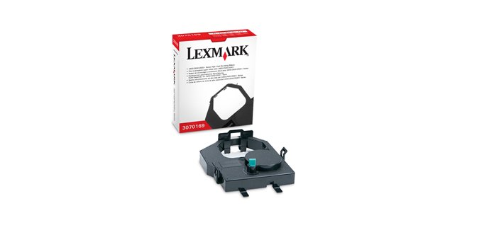 Lexmark - 1 - à rendement élevé - noir - ruban de réencrage