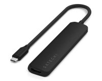 Satechi ST-P6SK hub & concentrateur USB Type-C 10000 Mbit/s Noir