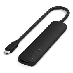 Satechi ST-P6SK hub & concentrateur USB Type-C 10000 Mbit/s Noir