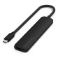 Satechi ST-P6SK hub & concentrateur USB Type-C 10000 Mbit/s Noir