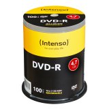 Intenso DVD-R 4.7GB 4,7 GB 100 pieza(s)