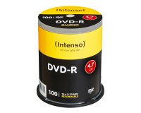 Intenso DVD-R 4.7GB 4,7 GB 100 pieza(s)