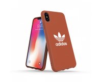 Adidas 32837 custodia per cellulare 16,5 cm (6.5") Cover Arancione, Bianco