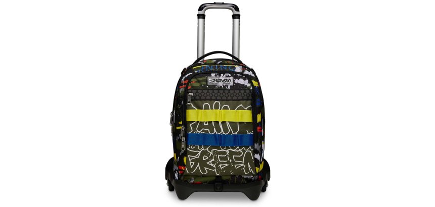 Seven 200102360-657 zaino Zaino scolastico Multicolore Poliestere
