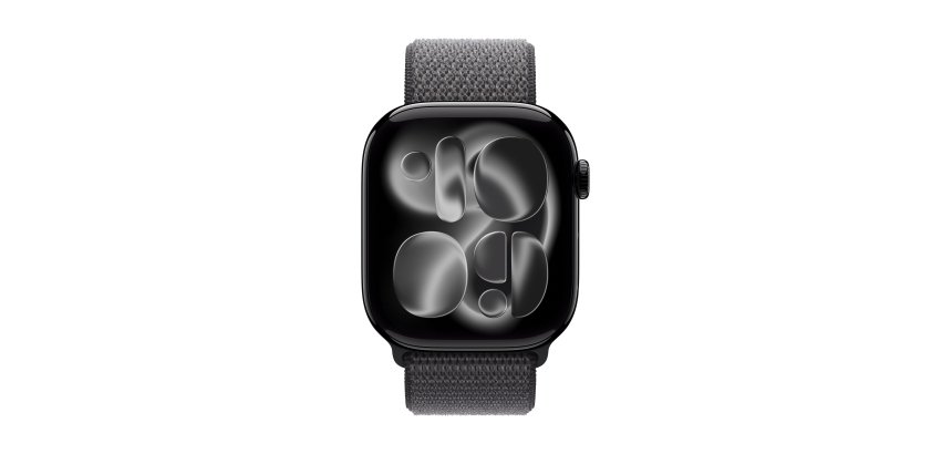 Apple MFFN4ZM/A slimme draagbare accessoire Band Donkergrijs Nylon, Gerecycled polyester, Spandex