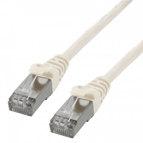 MCL FTP6-10M/W câble de réseau Blanc Cat6 F/UTP (FTP)