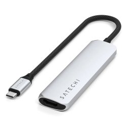 Satechi ST-P4SS hub & concentrateur USB Type-C 10000 Mbit/s Argent