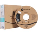 Polymaker PB02002 3D Printing Material PETg (Polyethylene Terephthalate Glycol-Modified) White 750 g