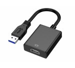 DLH DY-TU4991 adaptateur graphique USB 1920 x 1200 pixels Noir