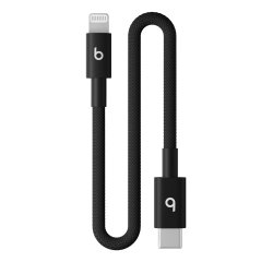 Apple MEQM4ZM/A câble Lightning 0,2 m Noir