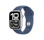 Apple Watch Series 10 OLED 42 mm Numérique 374 x 446 pixels Écran tactile Argent Wifi GPS (satellite)