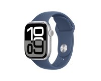 Apple Watch Series 10 OLED 42 mm Digital 374 x 446 Pixeles Pantalla táctil 4G Plata Wifi GPS (satélite)