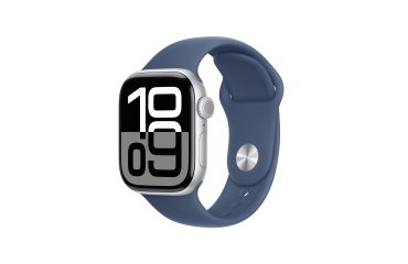 Apple Watch Series 10 OLED 42 mm Digital 374 x 446 Pixeles Pantalla táctil 4G Plata Wifi GPS (satélite)