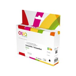 Cartouche d'encre remanufacturée OWA - standard - Noir - pour EPSON T7021