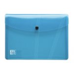 Pochettes de rangement à pression Oxford Hawaï 18 x 25,5 cm couleurs assorties