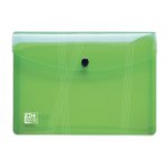 Pochettes de rangement à pression Oxford Hawaï 18 x 25,5 cm couleurs assorties