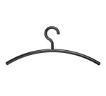 MAUL black acrylic hanger 460x190mm 5 pieces
