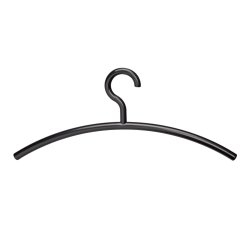 MAUL black acrylic hanger 460x190mm 5 pieces