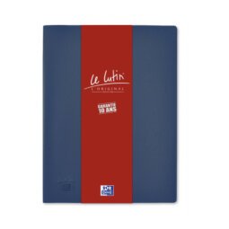 Protège-documents Oxford le lutin®  l'original a4 100 vues / 50 pochettes couverture pvc bleu