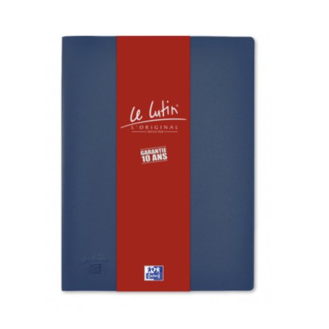 Protège-documents Oxford le lutin®  l'original a4 100 vues / 50 pochettes couverture pvc bleu