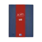 Protège-documents LUTIN ORIGINAL 40 vues, 20 pochettes. En PVC opaque. Format A4. Coloris Bleu